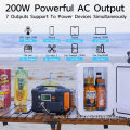 12V Lithium Iron Battery Camping Power Solar Generator